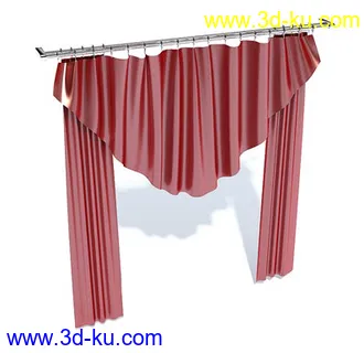 衣服模型,裤子模型,裙子模型,窗帘模型共30个的图片