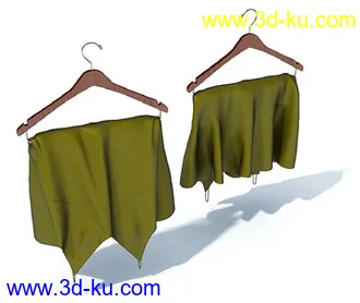 衣服模型,裤子模型,裙子模型,窗帘模型共30个的图片30