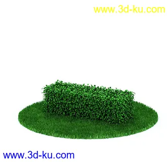 园林景观模型,造型植物模型,玫瑰模型的图片