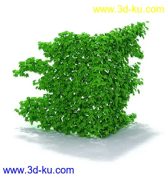 园林景观模型,造型植物模型,玫瑰模型的图片