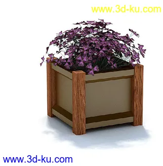 盘景模型,盘栽模型,花盘模型合集共22个的图片