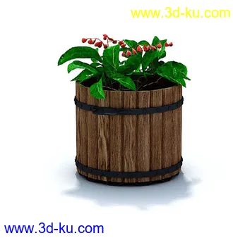 盘景模型,盘栽模型,花盘模型合集共22个的图片