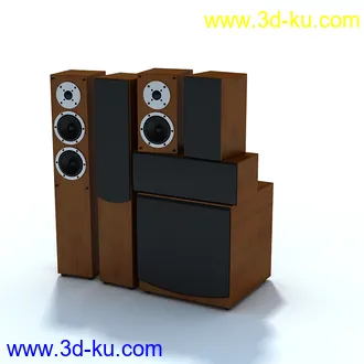DVD播放器,VCD播放器,功放机,扩音机,音箱模型,低音炮,音响设备,模型合集的图片