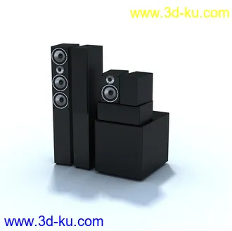 DVD播放器,VCD播放器,功放机,扩音机,音箱模型,低音炮,音响设备,模型合集的图片