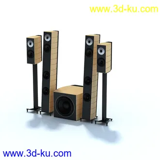 DVD播放器,VCD播放器,功放机,扩音机,音箱模型,低音炮,音响设备,模型合集的图片