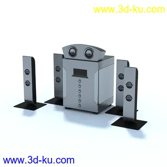 DVD播放器,VCD播放器,功放机,扩音机,音箱模型,低音炮,音响设备,模型合集的图片