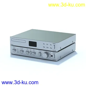 DVD播放器,VCD播放器,功放机,扩音机,音箱模型,低音炮,音响设备,模型合集的图片