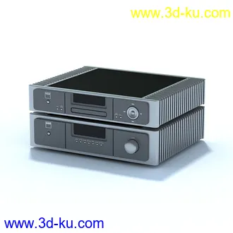 DVD播放器,VCD播放器,功放机,扩音机,音箱模型,低音炮,音响设备,模型合集的图片