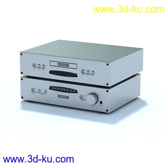 DVD播放器,VCD播放器,功放机,扩音机,音箱模型,低音炮,音响设备,模型合集的图片