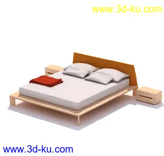 各种床模型共96个的图片