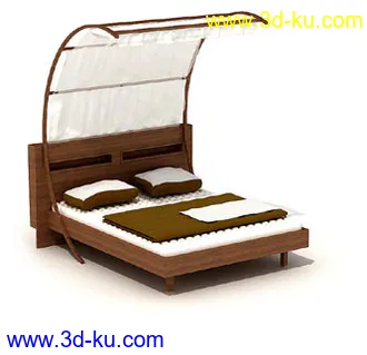 床模型合集(90个模型)的图片2
