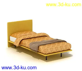 床模型合集(90个模型)的图片