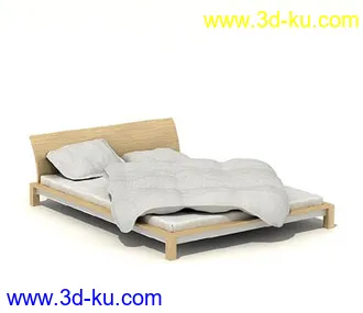 床模型合集(90个模型)的图片