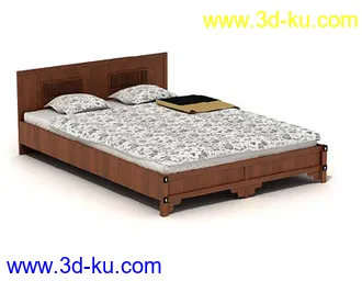 床模型合集(90个模型)的图片