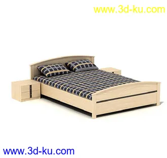 床模型合集(90个模型)的图片