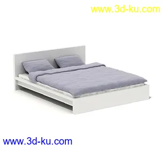 床模型合集(90个模型)的图片