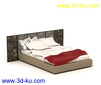 床模型合集(90个模型)的图片