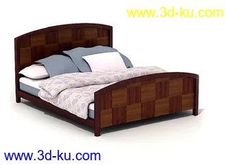 床模型合集(90个模型)的图片