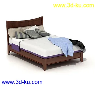 床模型合集(90个模型)的图片