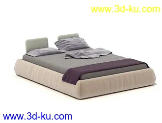 床模型合集(90个模型)的图片