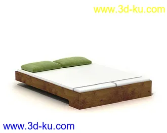 床模型合集(90个模型)的图片