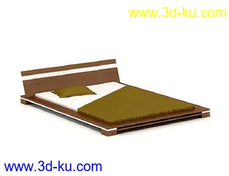 床模型合集(90个模型)的图片