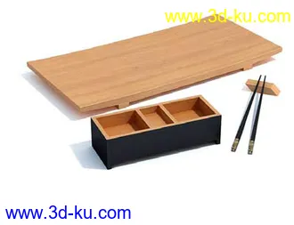 酱油瓶,杯子,筷子,盘子,茶壶,勺子,陶瓷盛具,长形碟,汤匙,茶杯,模型合集的图片