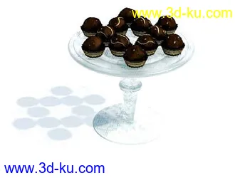 橡果模型,花生,粟子,板栗,樱桃,鲍螺,雪糕,冰淇淋,饼干,巧克力,薯条,模型合集的图片