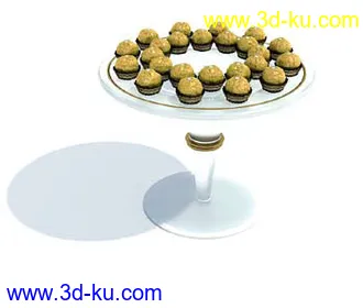 橡果模型,花生,粟子,板栗,樱桃,鲍螺,雪糕,冰淇淋,饼干,巧克力,薯条,模型合集的图片