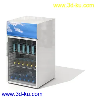 冷饮模型,饮料,果汁,冰箱,冰柜,冷藏冷冻柜,商品柜,模型合集的图片