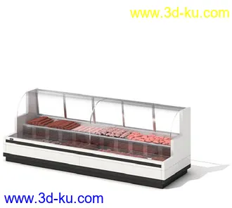 橱窗,货架,货柜,日常用品,超市杂货,商品柜,置物架,柜台,模型合集的图片30