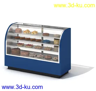 橱窗,货架,货柜,日常用品,超市杂货,商品柜,置物架,柜台,模型合集的图片31