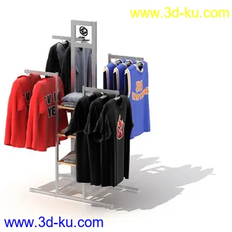 衣服模型,裤子模型,衣架,壁挂,鞋子,鞋架,鞋盒,衣服商店,模型合集的图片3