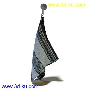 毛巾模型,毛巾挂模型,毛巾架模型,浴室壁挂,模型合集的图片