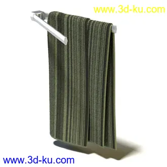 毛巾模型,毛巾挂模型,毛巾架模型,浴室壁挂,模型合集的图片
