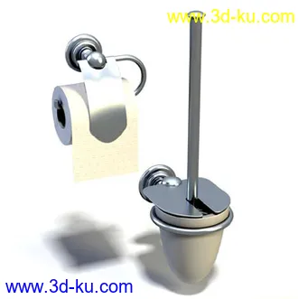 卫浴物品,纸球,卫生纸,马桶刷,香水,洗手液,洗面液,化妆品,模型合集的图片2