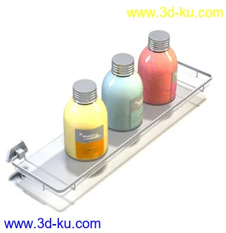 卫浴物品,纸球,卫生纸,马桶刷,香水,洗手液,洗面液,化妆品,模型合集的图片