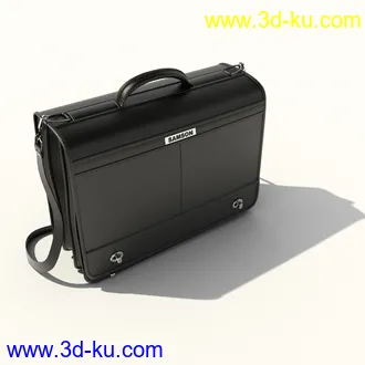 皮包模型,皮袋,手提包,公文包,背包,旅行包,拉杆行李箱,模型合集的图片4
