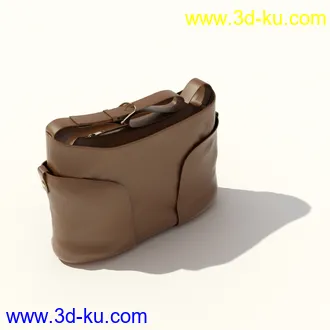 皮包模型,皮袋,手提包,公文包,背包,旅行包,拉杆行李箱,模型合集的图片17