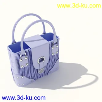 皮包模型,皮袋,手提包,公文包,背包,旅行包,拉杆行李箱,模型合集的图片19