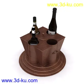 厨房用品,吊挂,锅,勺子,铲子,盛器,红酒,容器,油瓶,玻璃瓶,红酒架,模型合集的图片