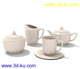 陶瓷制品,茶具,茶壶,茶杯,陶瓷碗碟,盆子,陶瓷瓶,陶瓷罐,咖啡杯,盛器,模型合集的图片