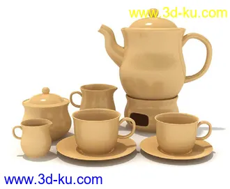 陶瓷制品,茶具,茶壶,茶杯,陶瓷碗碟,盆子,陶瓷瓶,陶瓷罐,咖啡杯,盛器,模型合集的图片