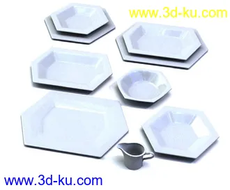 陶瓷制品,茶具,茶壶,茶杯,陶瓷碗碟,盆子,陶瓷瓶,陶瓷罐,咖啡杯,盛器,模型合集的图片