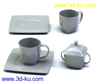 陶瓷制品,茶具,茶壶,茶杯,陶瓷碗碟,盆子,陶瓷瓶,陶瓷罐,咖啡杯,盛器,模型合集的图片