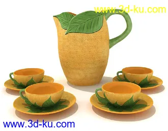 陶瓷制品,茶具,茶壶,茶杯,陶瓷碗碟,盆子,陶瓷瓶,陶瓷罐,咖啡杯,盛器,模型合集的图片