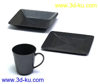 陶瓷制品,茶具,茶壶,茶杯,陶瓷碗碟,盆子,陶瓷瓶,陶瓷罐,咖啡杯,盛器,模型合集的图片