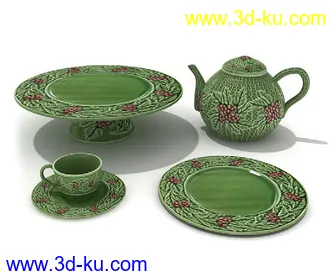 陶瓷制品,茶具,茶壶,茶杯,陶瓷碗碟,盆子,陶瓷瓶,陶瓷罐,咖啡杯,盛器,模型合集的图片