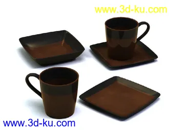 陶瓷制品,茶具,茶壶,茶杯,陶瓷碗碟,盆子,陶瓷瓶,陶瓷罐,咖啡杯,盛器,模型合集的图片
