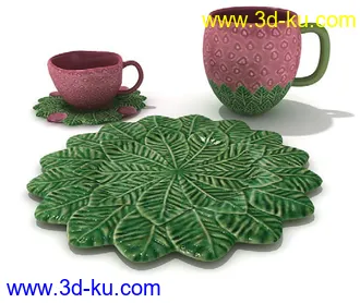 陶瓷制品,茶具,茶壶,茶杯,陶瓷碗碟,盆子,陶瓷瓶,陶瓷罐,咖啡杯,盛器,模型合集的图片